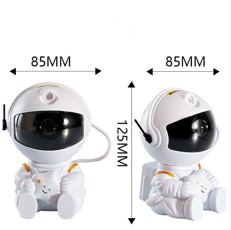 Astronaut Star Light Projector with Remote Control - Small (12.5cm x 8.5cm)