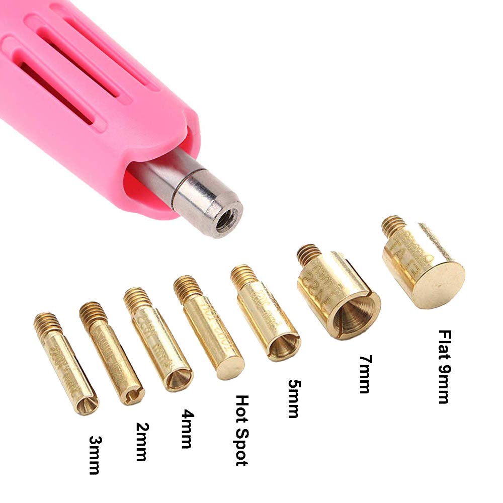 Rhinestone Hot Fix Applicator with 7 Tips