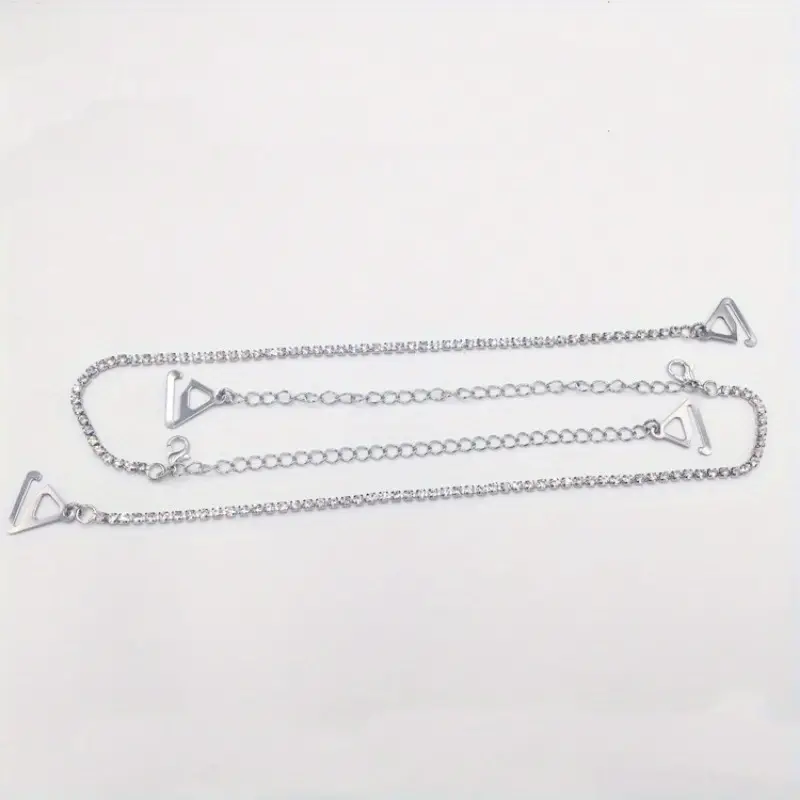 Rhinestone Elegant Removable Bra Strap set (Adjustable)